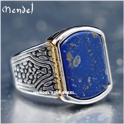 Lapis Lazuli Men's Ring by MENDEL