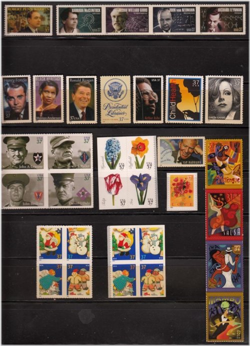 United States Commemorative Stamps Collection (2005)