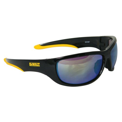 Yellow Mirror Lens Safety Glasses