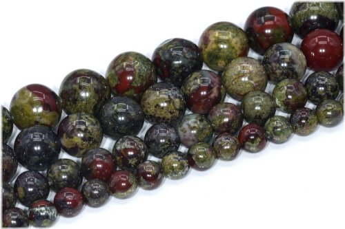 Dragon Blood Jasper Gemstone Beads