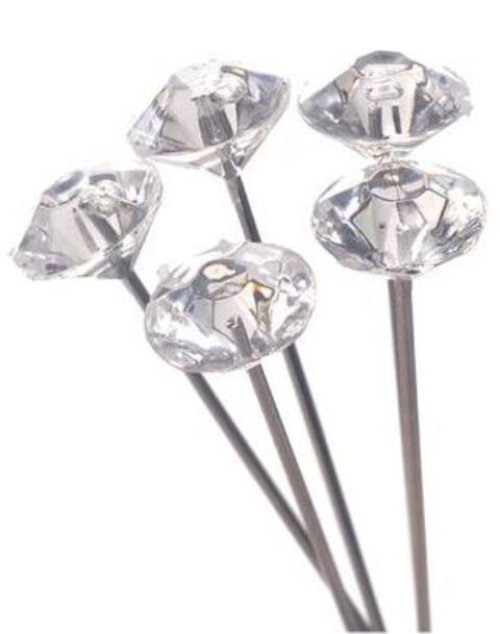 Crystal Corsage Pins