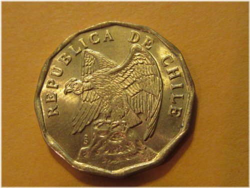 Andean Condor 5 Centavos Coin