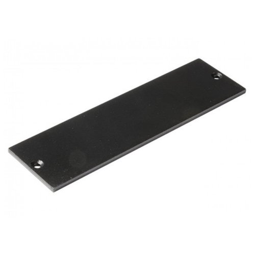 Blackout Shield: 1U Blank Panel for 500 Series Rack