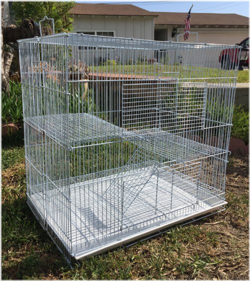 Habitat Haven Multi-Level Small Animal Enclosure