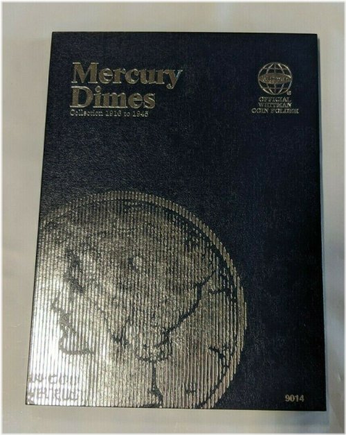 Whitman's Mercury Dimes Coin Album