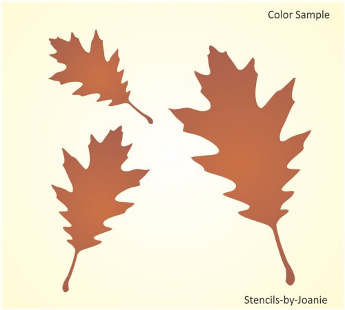 Autumn Oak Leaf Stencil Kit