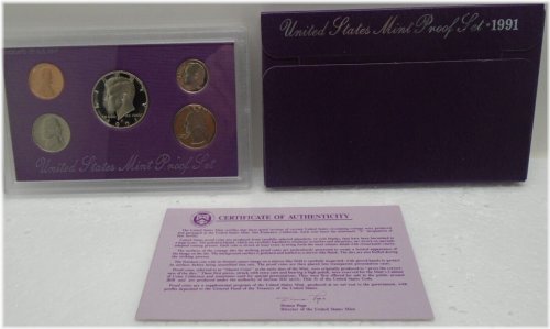 1991 U.S. Mint Proof Set