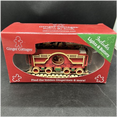 Santa's North Pole Express Tender Ornament