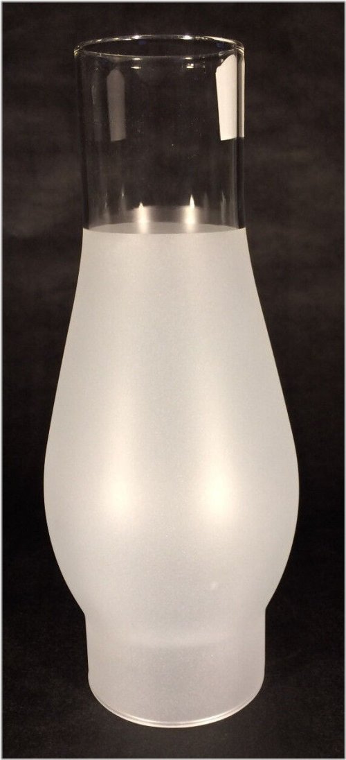 Frosted Glass Chimney for Rayo or CD Burner