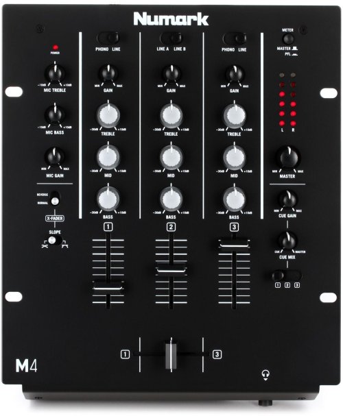 ScratchMaster 3-Channel Mixer by Numark