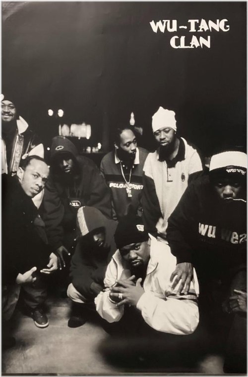 Legendary Wu-Tang Clan Black & White Poster