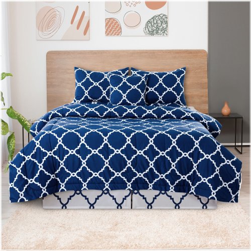 Reversible Microfiber Comforter Set