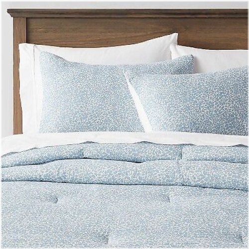 Blue Blossom Comforter Set