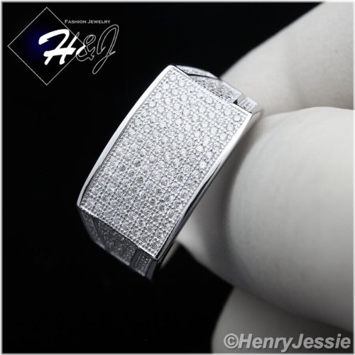 Silver Frost Rectangle Ring