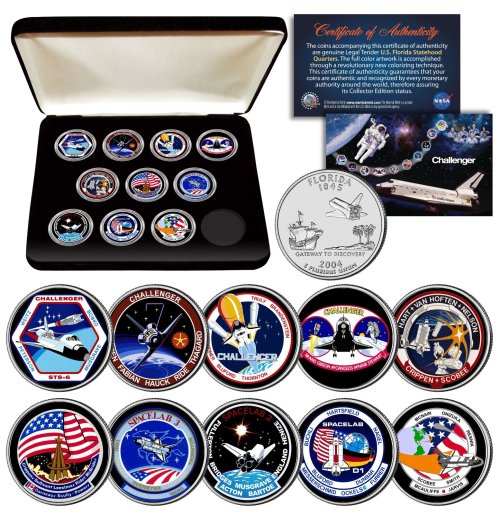 Challenger Mission Commemorative Coin Set