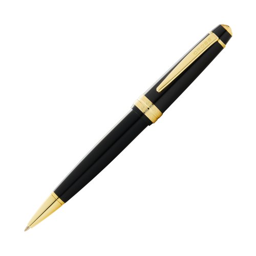 Midnight Gold Resin Ballpoint Pen