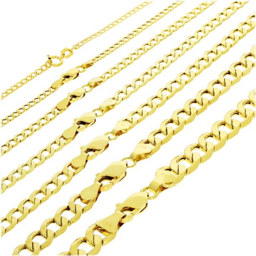 Golden Cuban Link Necklace