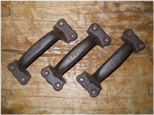 Rustic Iron Barn Pull Handles