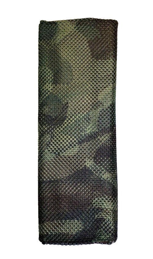 Woodland Camo Cover Net - 96" x 60" Military Surplus Collectible