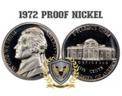 1972-S Gem Proof Jefferson Nickel