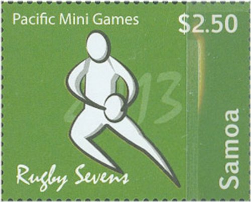 Samoa Pacific Mini Games Rugby Sevens Stamp