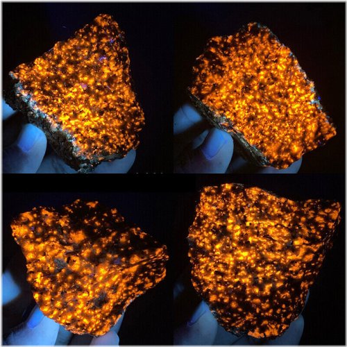 Flame Fire Yooperlite Crystal Specimen