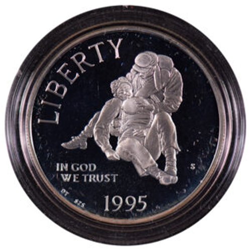 Battlefield Remembrance 1995 Silver Dollar