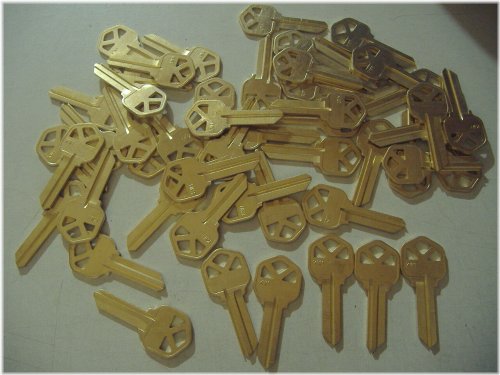 Brass Kwikset Key Blanks (Pack of 50)