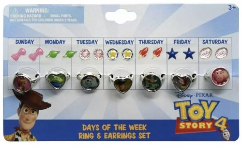 Playful Toy Story Earring Set