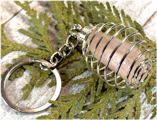 Golden Love Stone Keychain