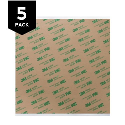 Adhesive Transfer Tape Sheets - 8" x 8" (5-Pack)