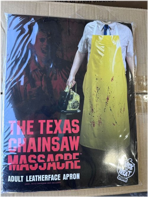 Chainsaw Butcher Halloween Apron Costume