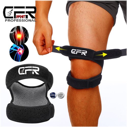 Patella Gel Knee Support Strap for Joint Pain Relief and Arthritis during Sports and Running