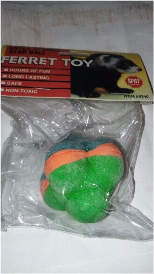 Ferret & Cat Erratic Star Ball Toy