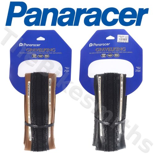 Gravel Glide" Tire by Panaracer - Tubeless Semi-Slick for 700x32-43 Bicycles