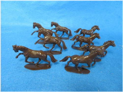 Vintage Cavalry Horse Figurines