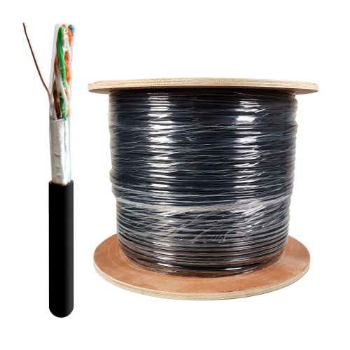 Shielded Outdoor Ethernet Cable - 1000ft