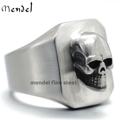 Shadowsteel Skull Ring