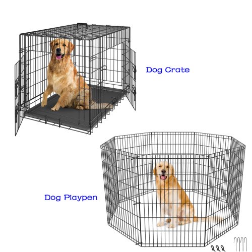 Paws Den Metal Kennel Cage