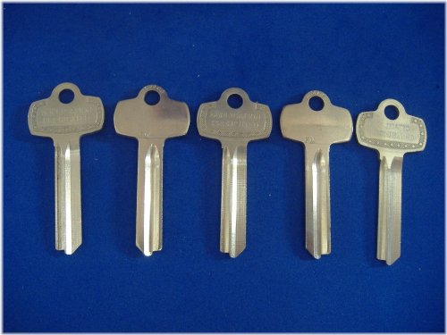 Nickel Silver FM Key Blanks Set of Five