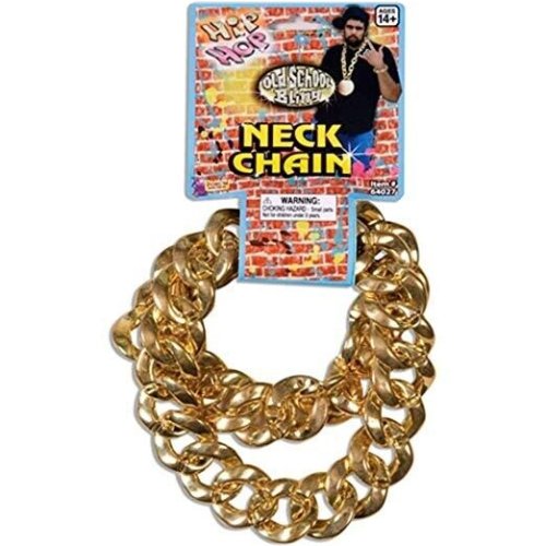 Gold Chain Gangsta Costume Accessory