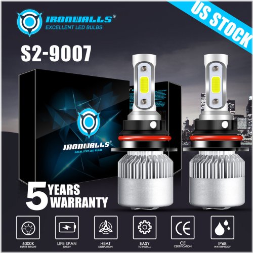 BrightLite 9007 LED Headlight Bulbs