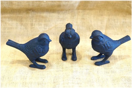 Blue Birds Cast Iron Collection