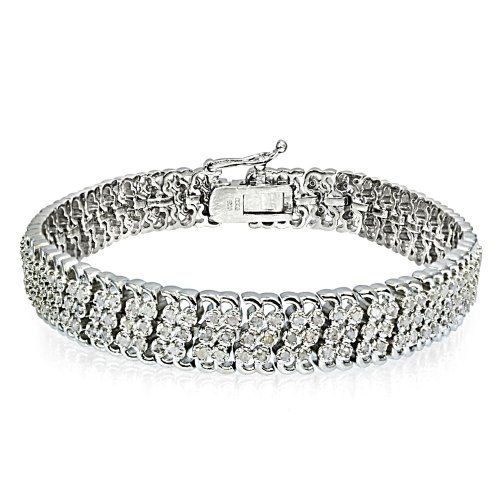 Dazzling Diamond Tennis Set Bracelet