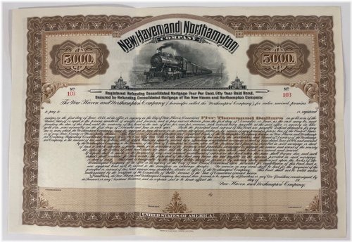 Northampton Line Certificate