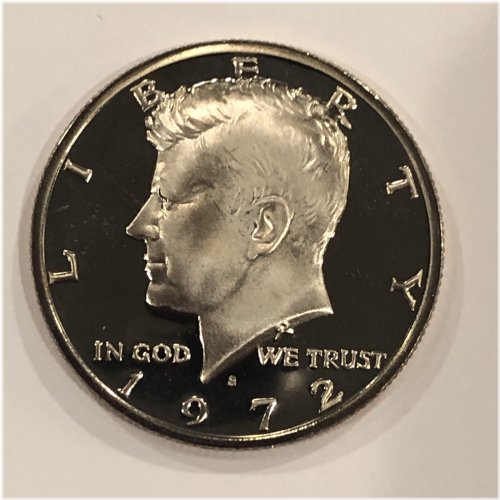 1972-S Gem Clad Kennedy Half Dollar