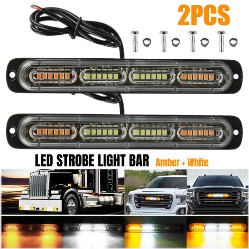 Dual-Color LED Safety Light for Vehicles