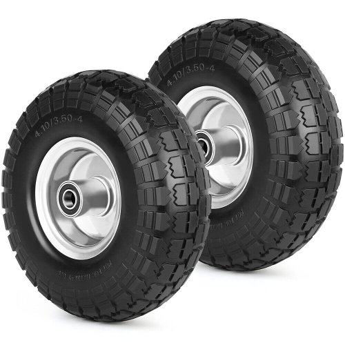 Tire Wheel and Inner Tube Set for Hand Trucks and Carts