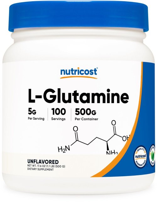 Pure Glutamine Boost Dietary Supplement - Non-GMO & Gluten Free