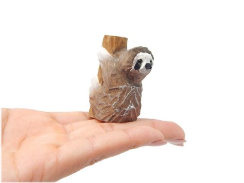 Woodland Sloth Carving